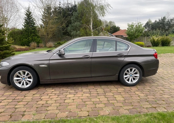 BMW Seria 5 cena 56900 przebieg: 167000, rok produkcji 2012 z Dąbrowa Białostocka małe 79